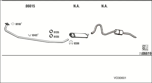 Изпускателна система WALKER              