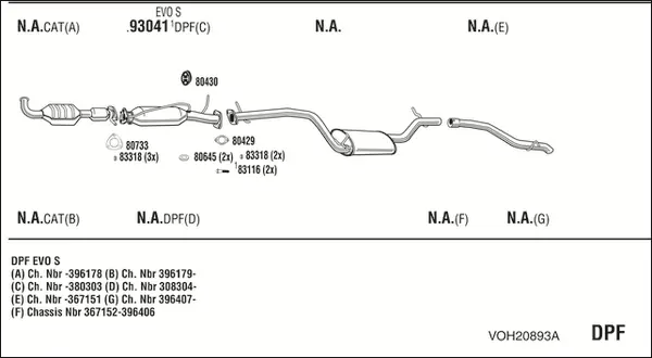 Изпускателна система WALKER              