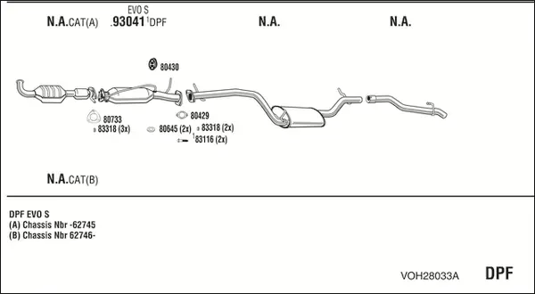 Изпускателна система WALKER              