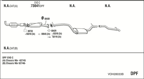 Изпускателна система WALKER              