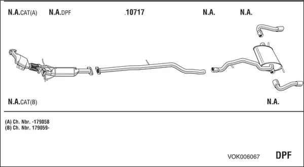 Изпускателна система WALKER              