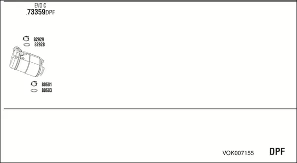 Изпускателна система WALKER              