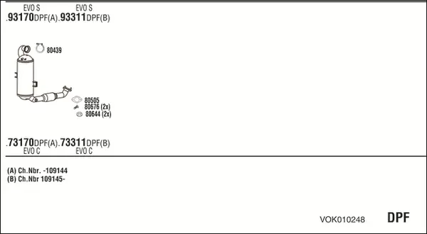Изпускателна система WALKER              