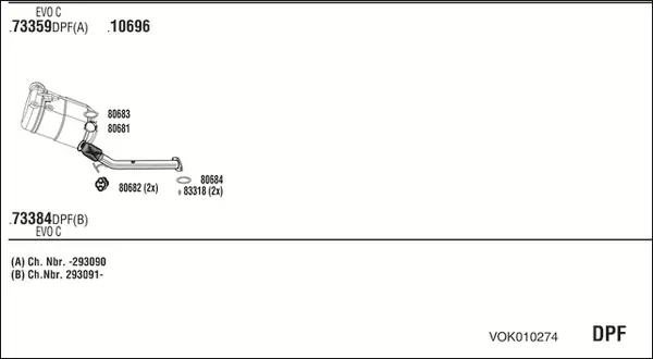 Изпускателна система WALKER              