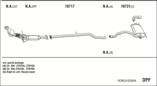 Изпускателна система WALKER              