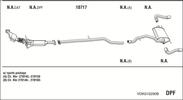 Изпускателна система WALKER              