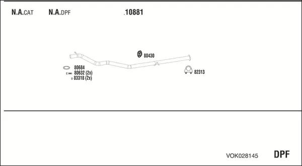 Изпускателна система WALKER              