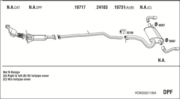 Изпускателна система WALKER              