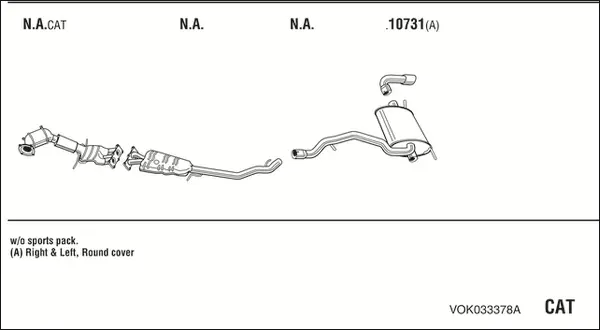 Изпускателна система WALKER              