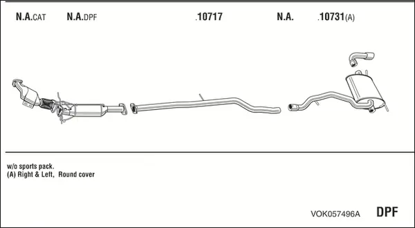 Изпускателна система WALKER              