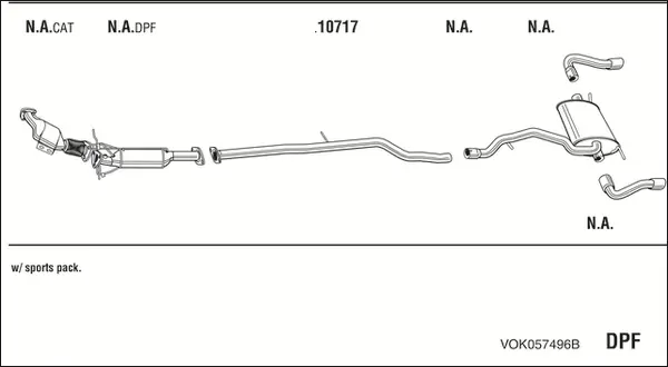 Изпускателна система WALKER              