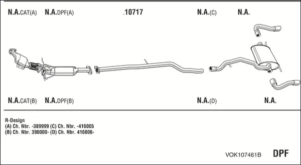 Изпускателна система WALKER              