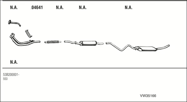 Изпускателна система WALKER              