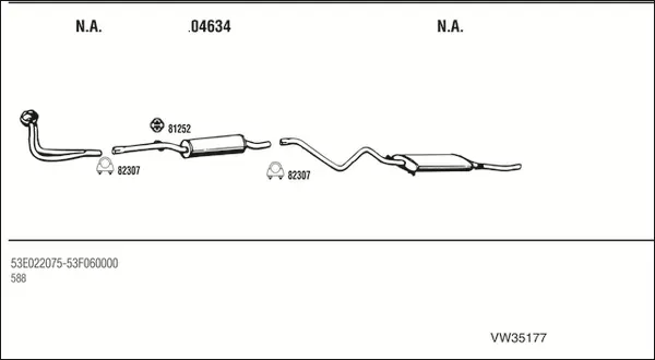 Изпускателна система WALKER              