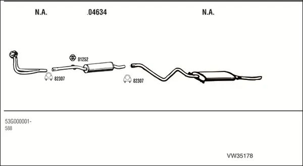 Изпускателна система WALKER              