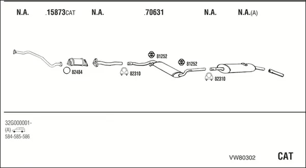 Изпускателна система WALKER              