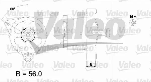 генератор VALEO               