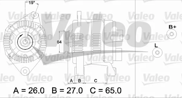 Генератор VALEO