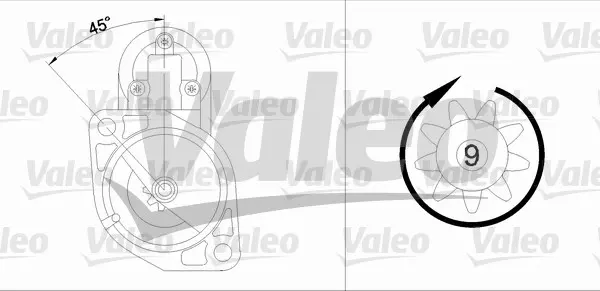 стартер VALEO               