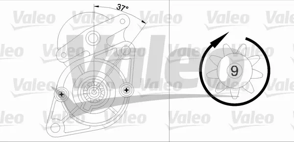 стартер VALEO               