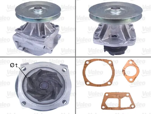водна помпа, охлаждане на двигателя VALEO               