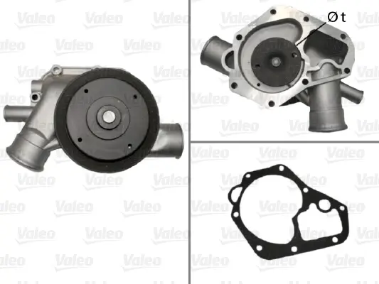 водна помпа, охлаждане на двигателя VALEO               