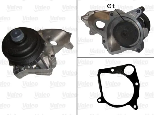 водна помпа, охлаждане на двигателя VALEO               