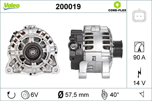 генератор VALEO               