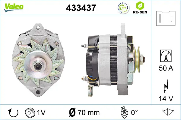 генератор VALEO               