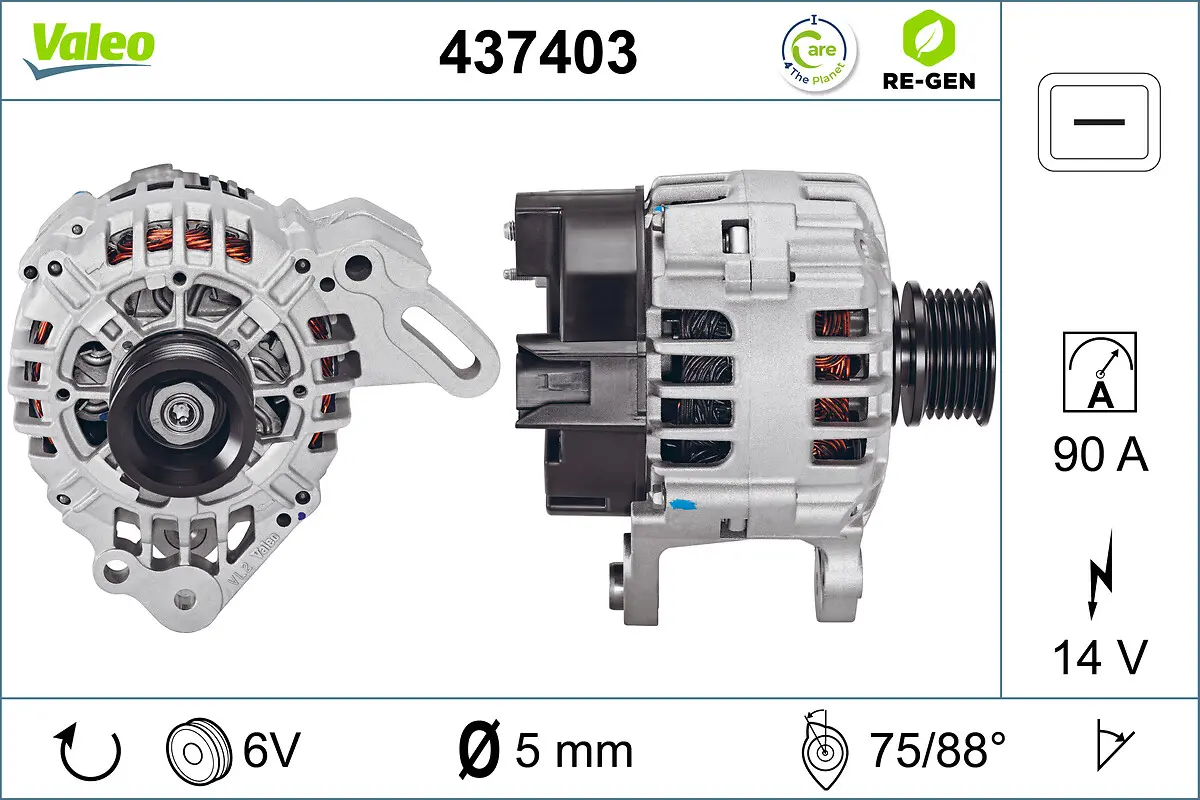 генератор VALEO               