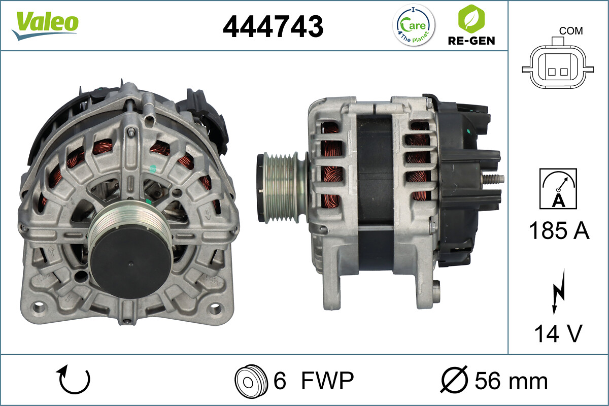 VALEO RE-GEN REMANUFACTURED , генератор VALEO