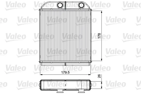 топлообменник, отопление на вътрешното пространство VALEO               