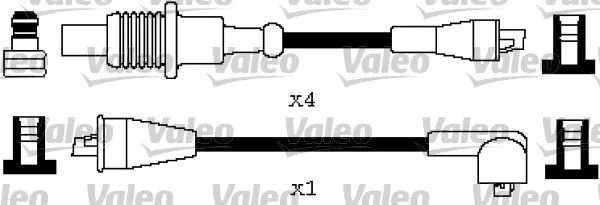 Запалителни кабели за PEUGEOT 305 II Break (581E) 1.6 346396 VALEO               
