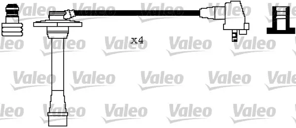 комплект запалителеи кабели VALEO               