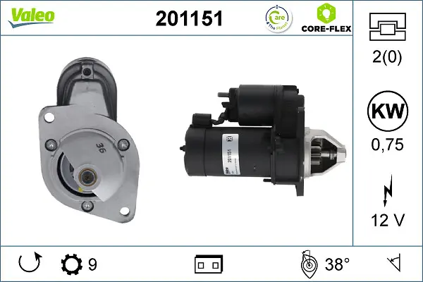 стартер VALEO               