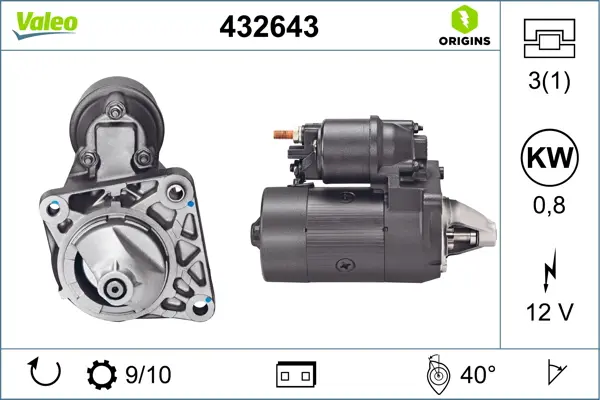 стартер VALEO               