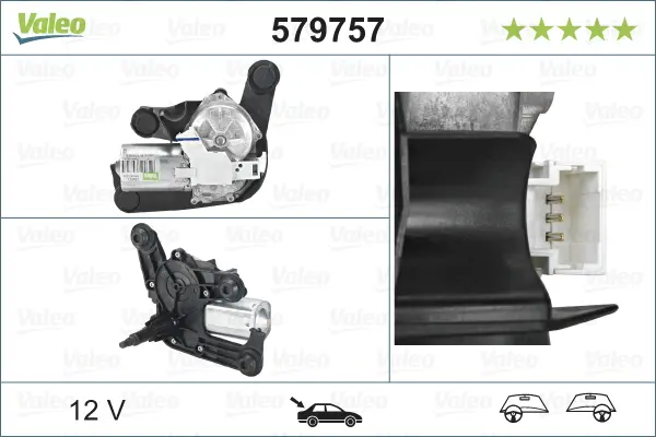 двигател на чистачките VALEO               