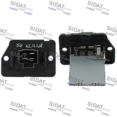 съпротивление, вентилатор за вътрешно пространство SIDAT               