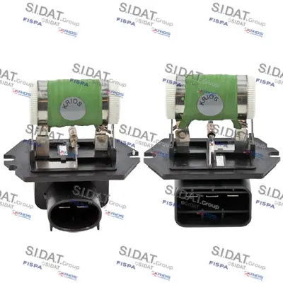 резистор, електромотор-вентилатор охлаждане SIDAT               