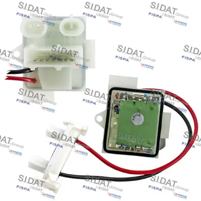 резистор, електромотор-вентилатор охлаждане SIDAT               