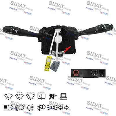 превключвател на кормилната колона SIDAT               