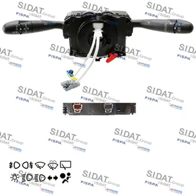 превключвател на кормилната колона SIDAT               