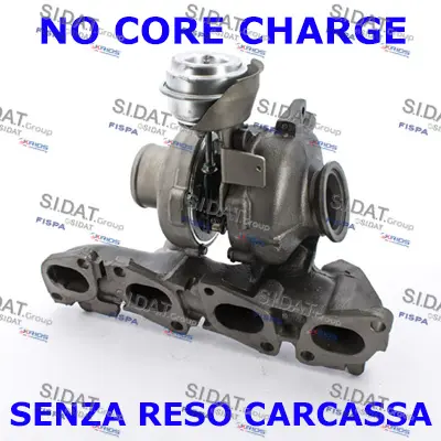 турбина, принудително пълнене с въздух SIDAT               