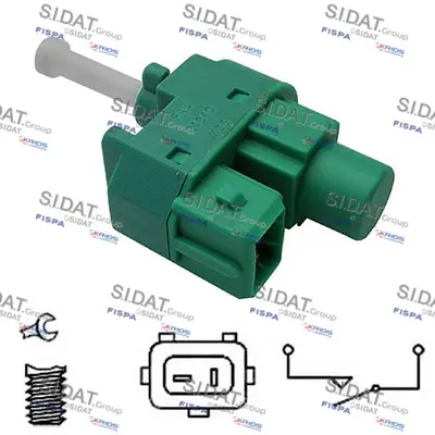 ключ за спирачните светлини SIDAT               