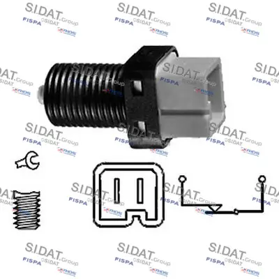 ключ за спирачните светлини SIDAT               