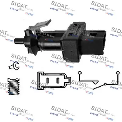 ключ за спирачните светлини SIDAT               