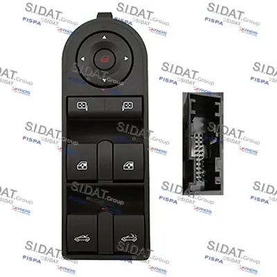 ключ(бутон), стъклоповдигане SIDAT               