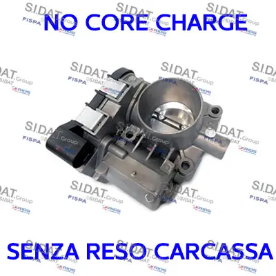 корпус на дроселовата клапа SIDAT               