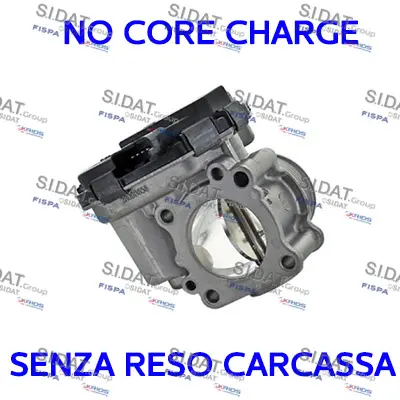 клапан, контрол на въздуха- засмукван въздух SIDAT               