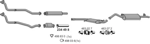 Изпускателна система ERNST               